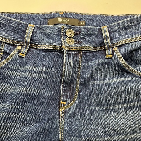 Hudson Jeans Collin Mid Rise Skinny Size 28 - Picture 15 of 16